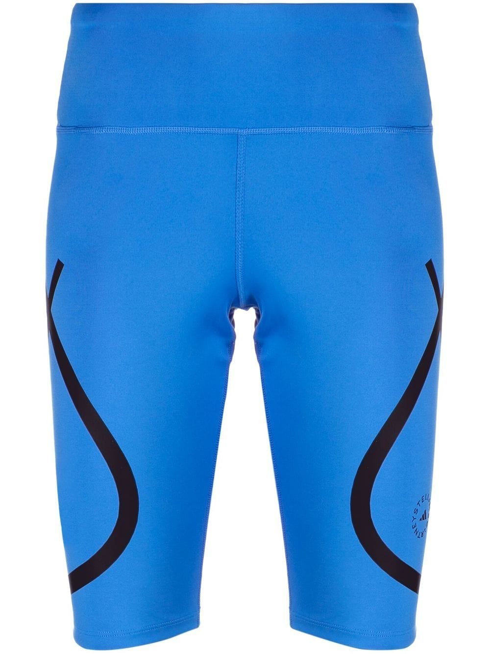 adidas by Stella McCartney high waist shorts - Blue