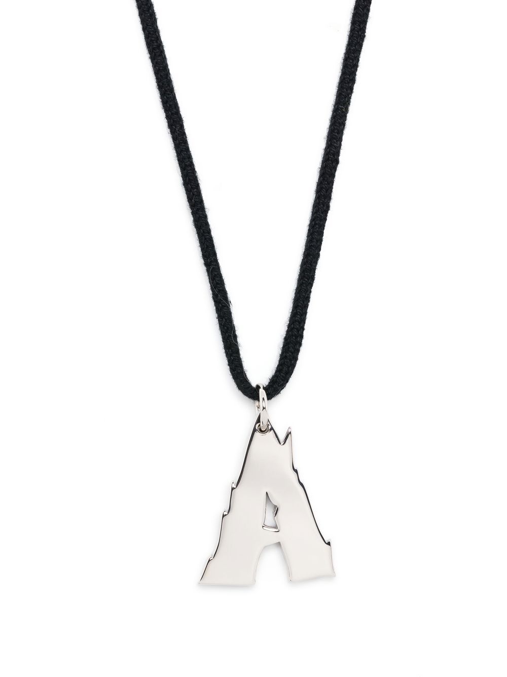 1017 ALYX 9SM A-charm detail necklace - Black