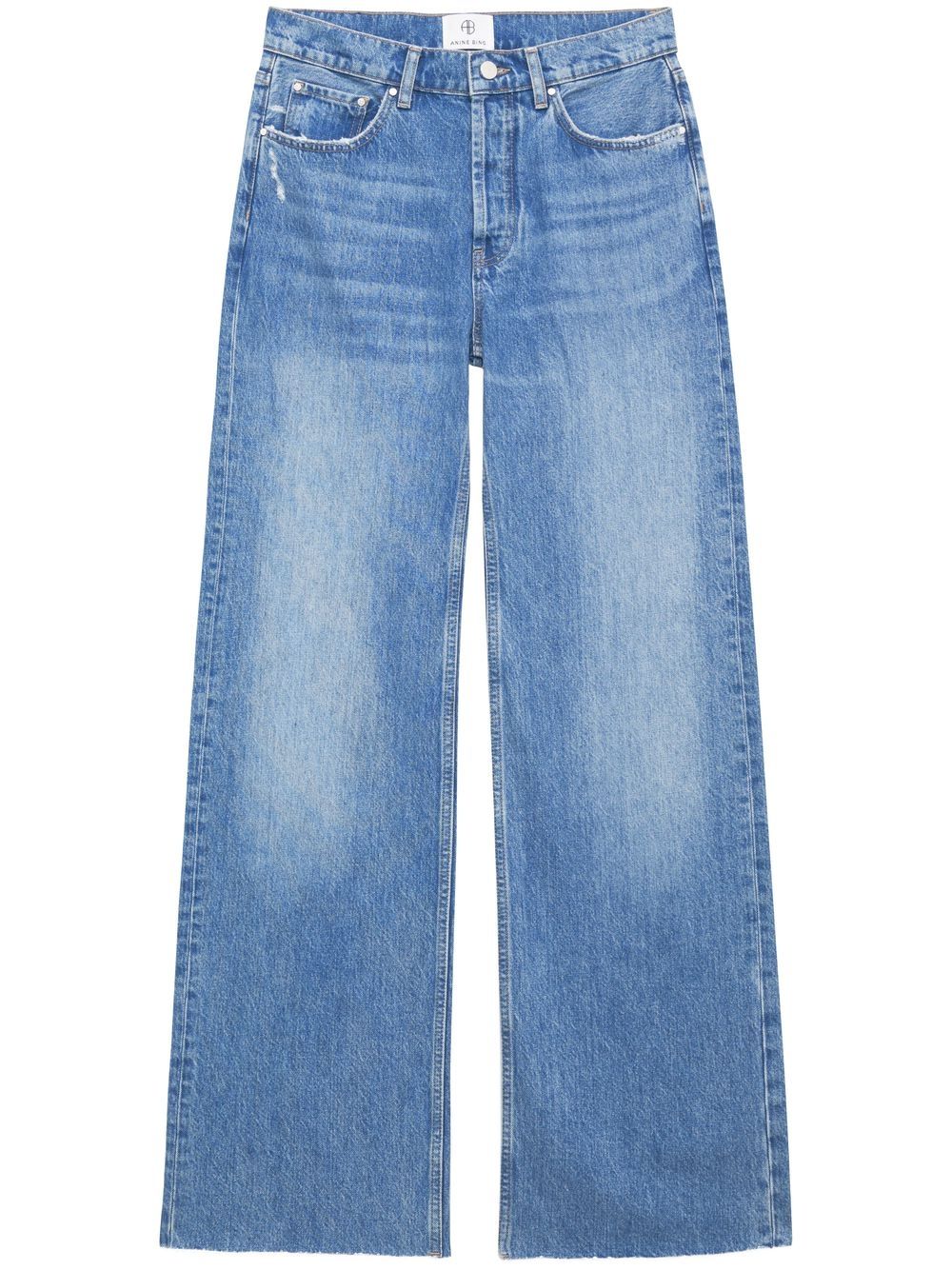 ANINE BING Hugh wide-leg jeans - Blue