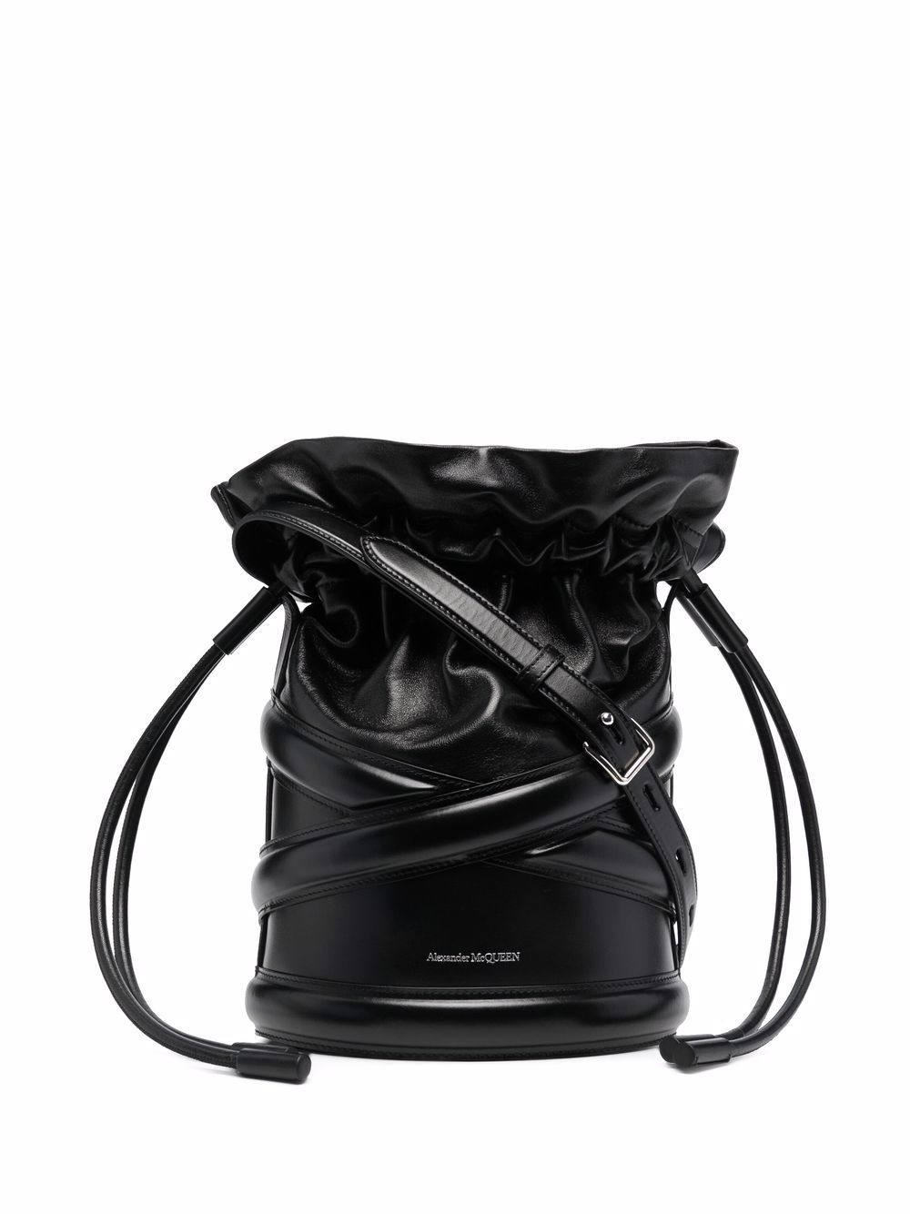 Alexander McQueen The Soft Curve bucket bag - Black