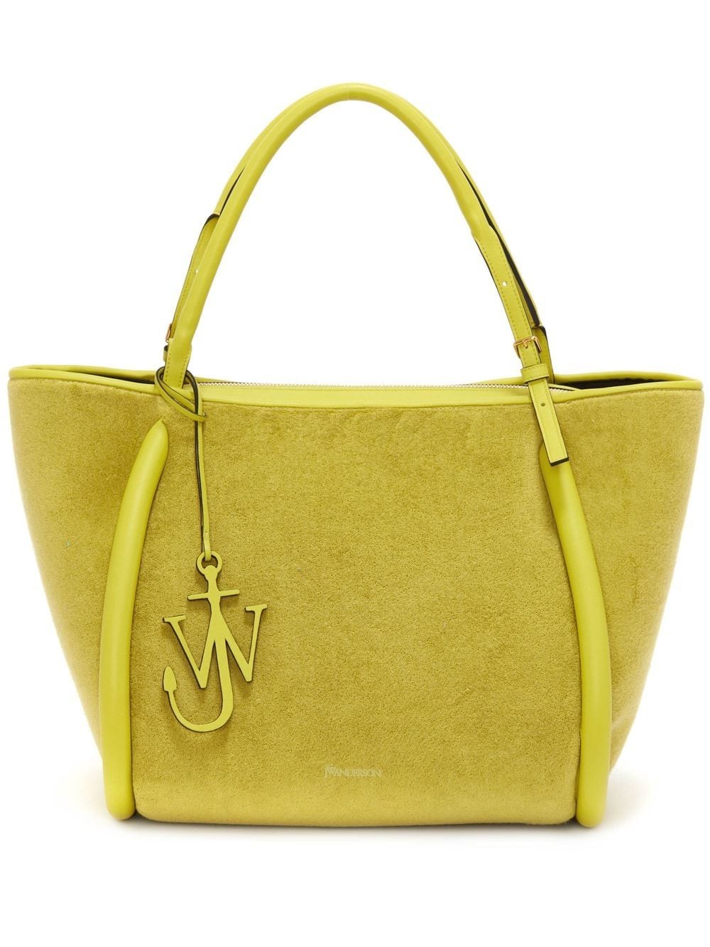 JW Anderson Bumper 31 Terry Towel tote bag - Yellow