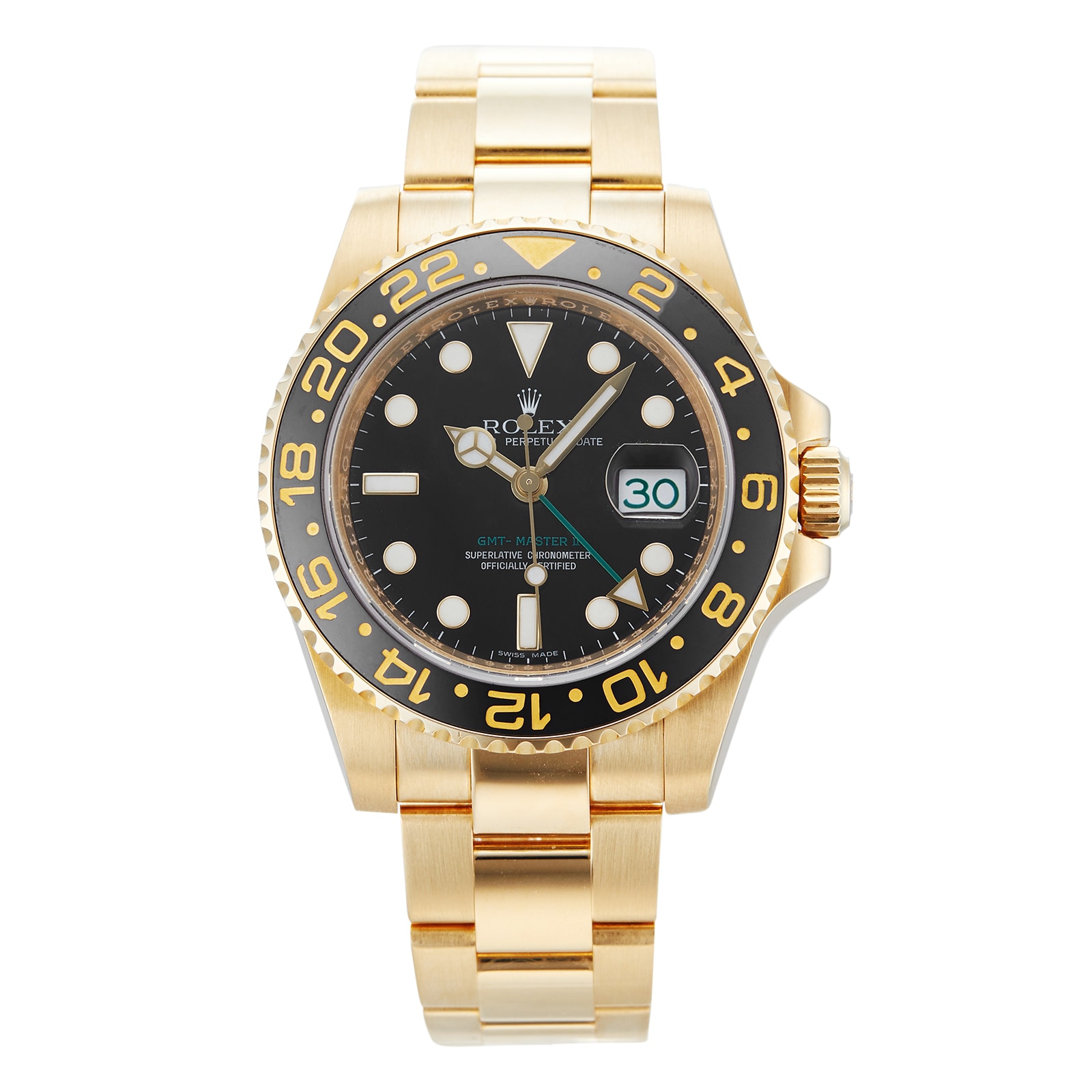 Pre-Owned Rolex GMT-Master II Mens Watch 116718LN