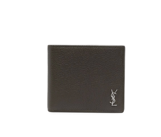 valentines day gifts VALENTINE'S DAY GIFTS FOR HIM Saint Laurent YSL logo-plaque leather wallet $680