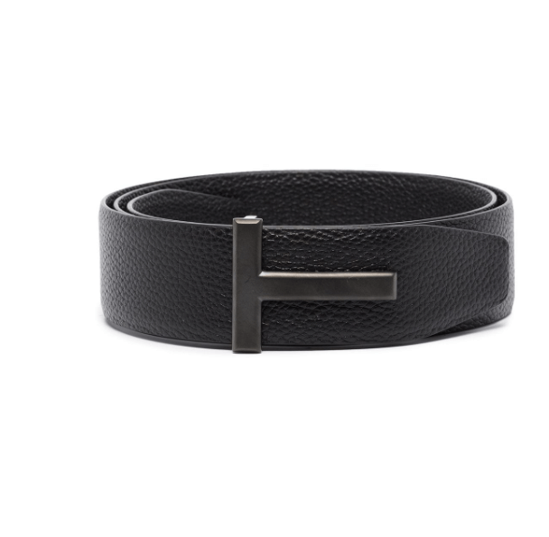 valentines day gifts Valentine's Day Gifts TOM FORD T logo-buckle reversible leather belt $850