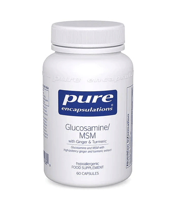 fitness supplements Pure Encapsulations Glucosamine/ MSM with Ginger & Turmeric 60 caps £43.99