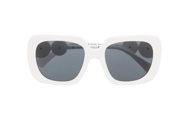 Versace Eyewear Medusa-plaque oversize sunglasses £180