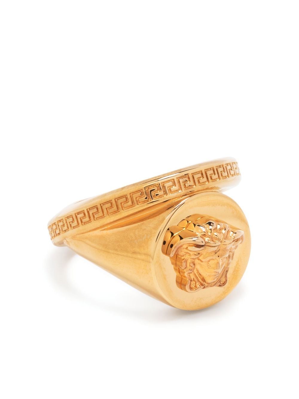Versace Medusa gold-tone ring
