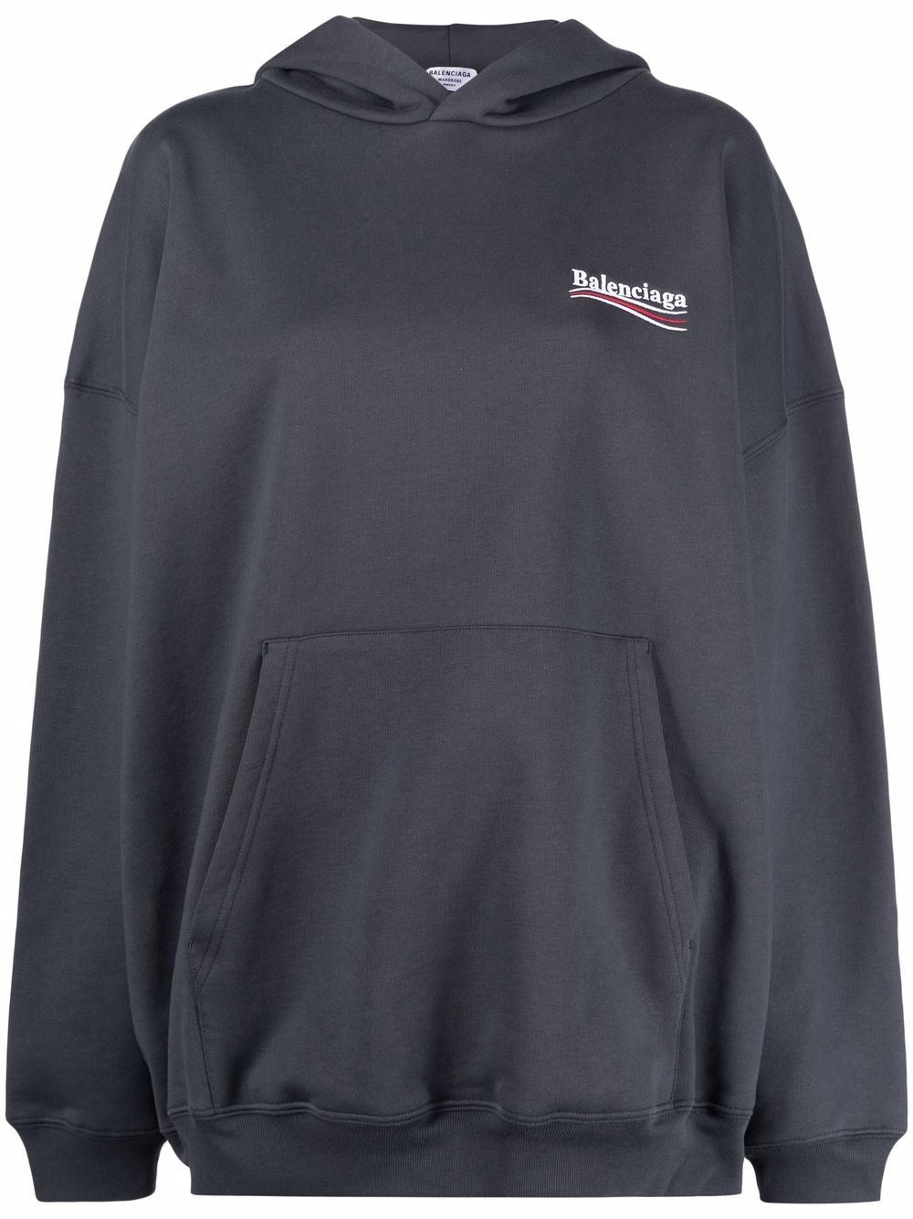 Balenciaga Campaign logo hoodie - Grey