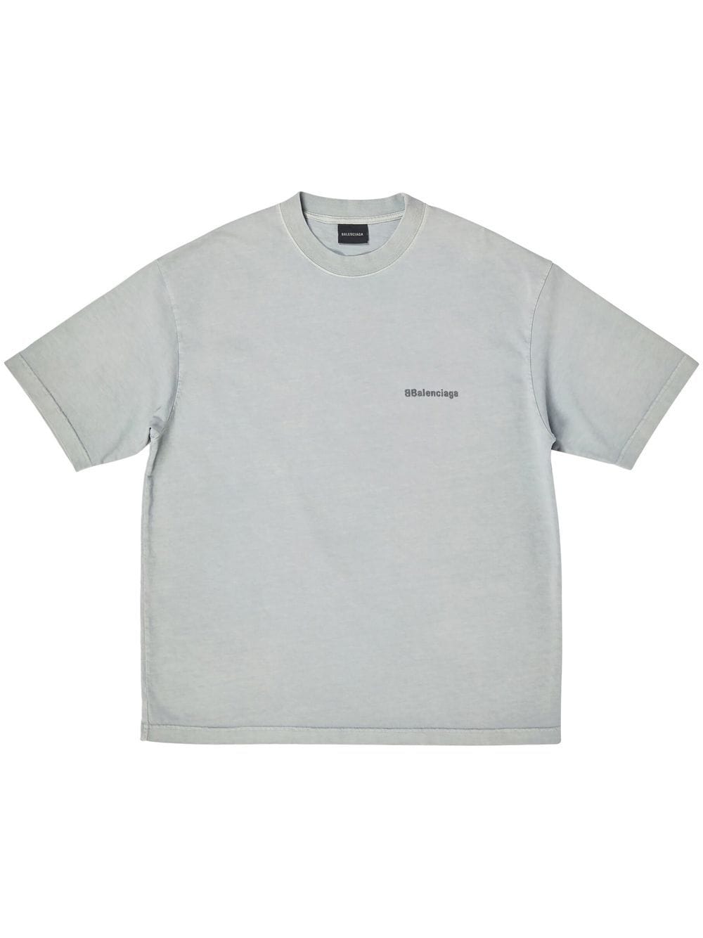 Balenciaga logo-print short-sleeve T-shirt - Grey