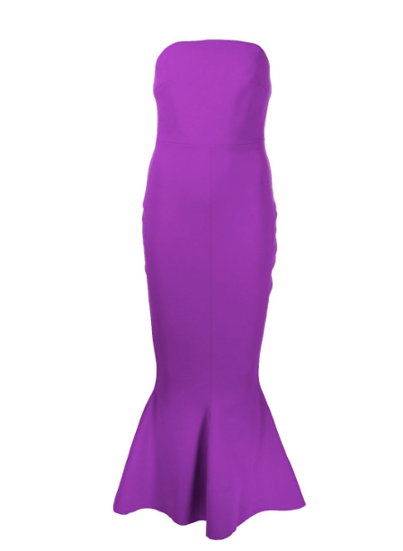 Solace London Amara strapless flared gown £922 -30% £646
