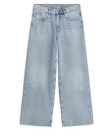 timeless classics ARKET CLOUD Low Loose Jeans | £89