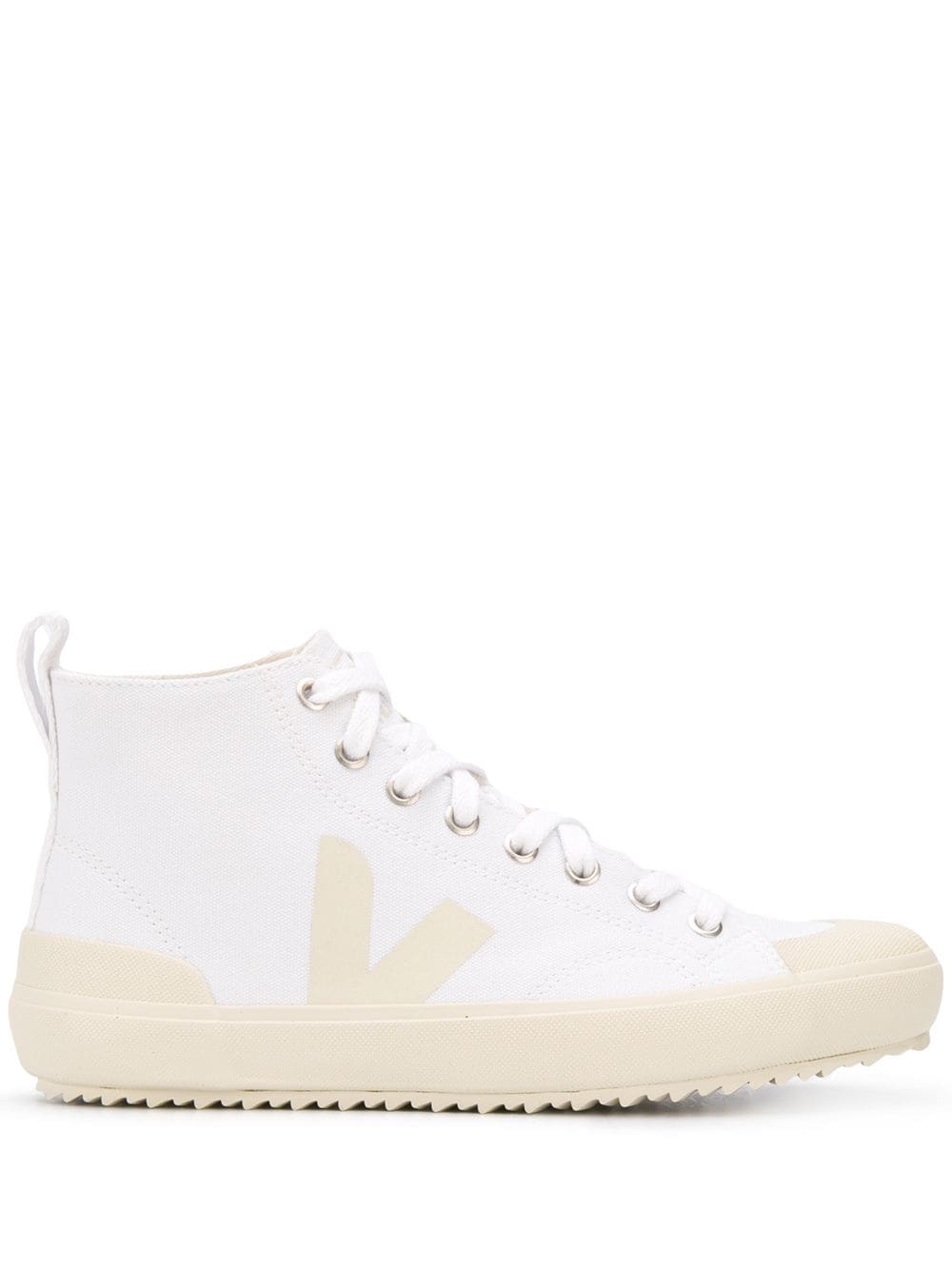 VEJA high top lace-up sneakers - White