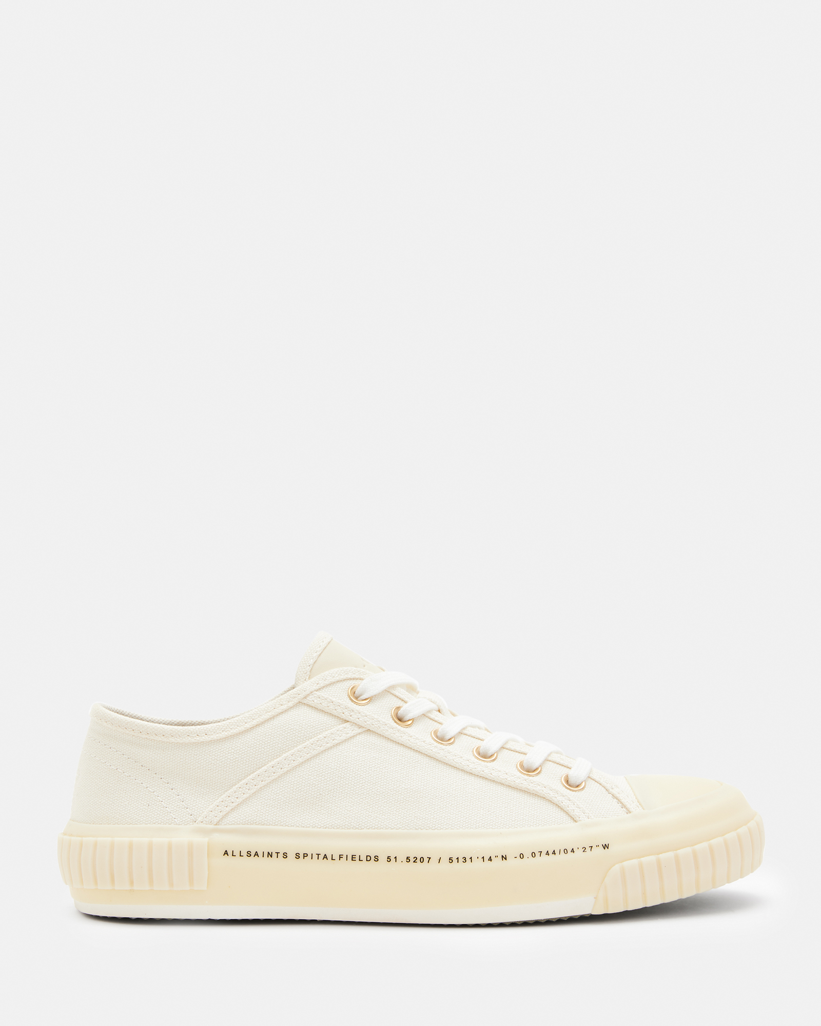 AllSaints Jackie Ghost Trainers