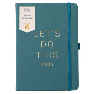 Busy B Teal Goals Diary 2023