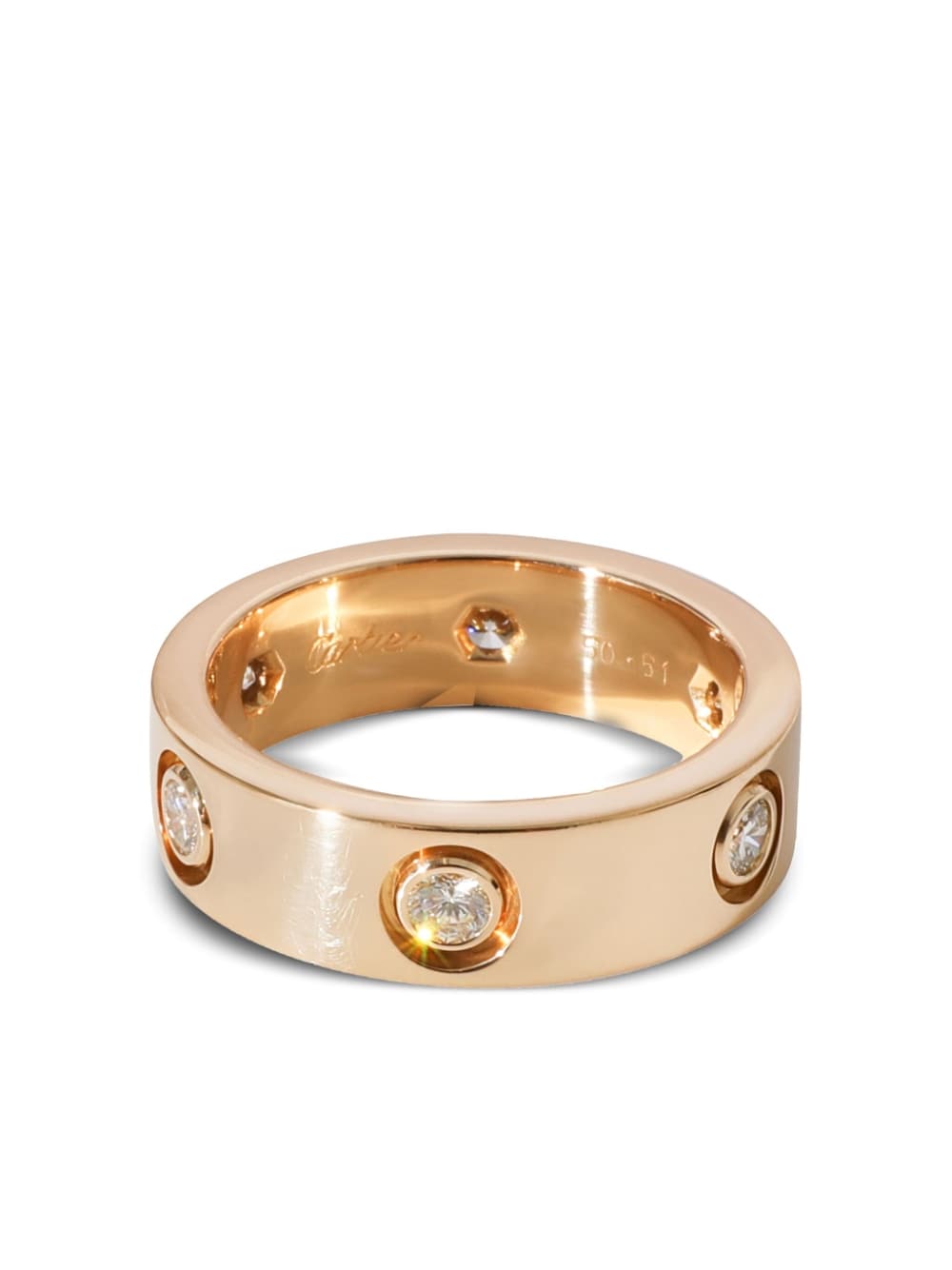 Cartier Love diamond ring - Gold