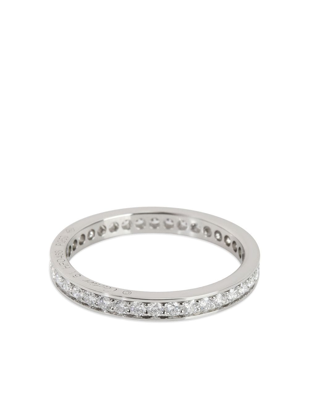 Cartier pre-owned platinum Ballerine diamond eternity band ring - Silver