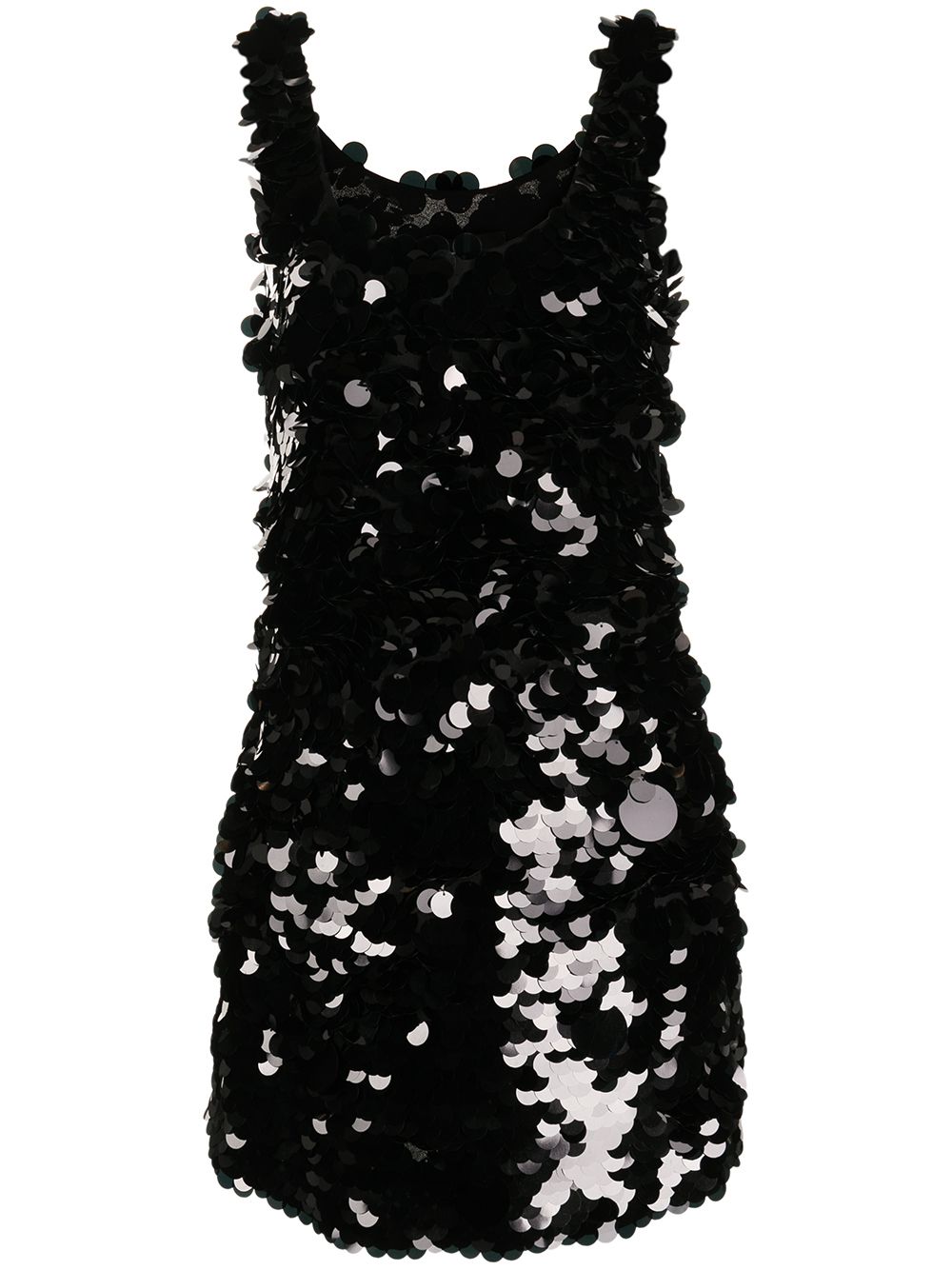 Cynthia Rowley sequin-embellished shift dress - Black