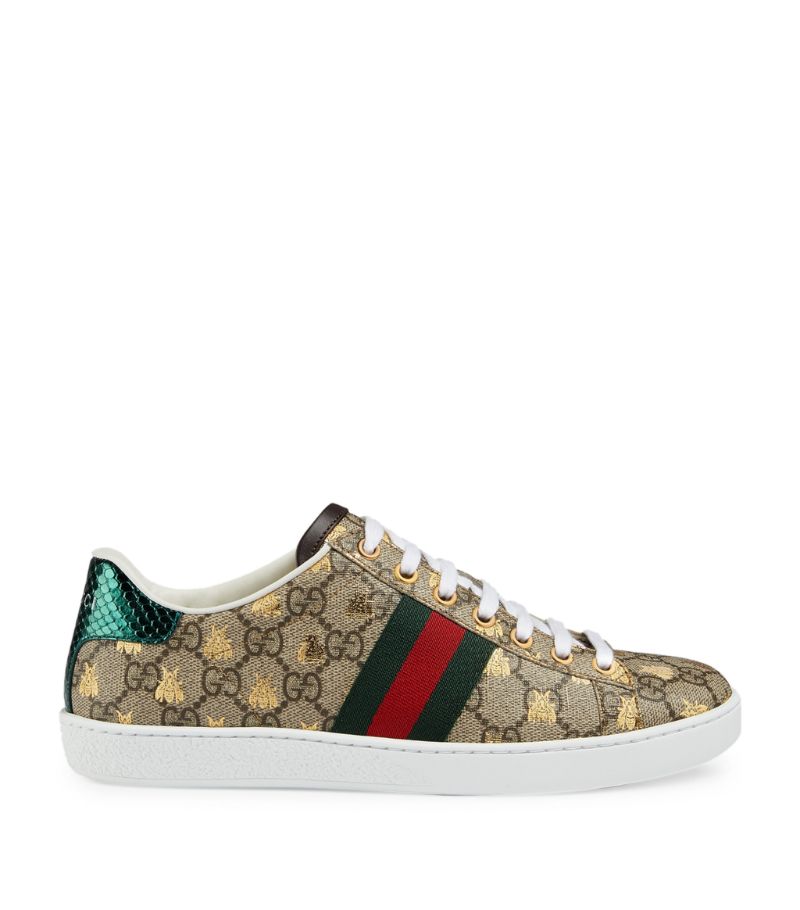Gucci GG Supreme Canvas Bee Motif Ace Sneakers