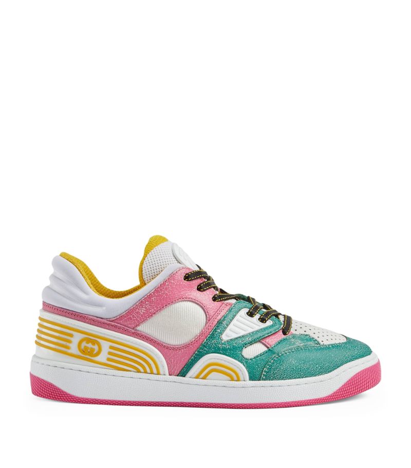 Gucci Leather Basket Sneakers