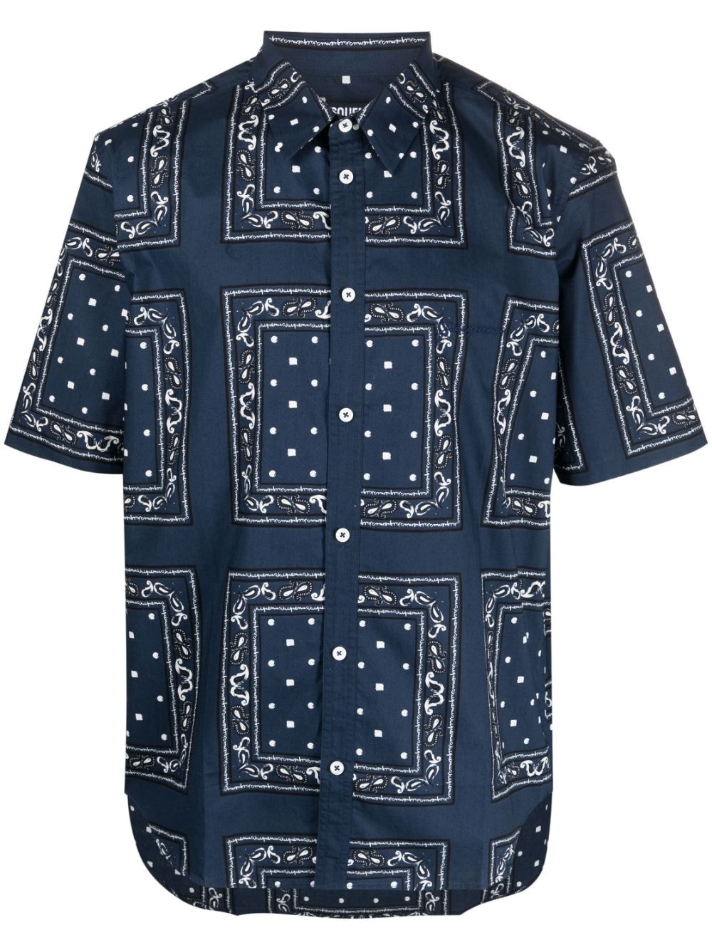 Jacquemus paisley-print short-sleeve shirt