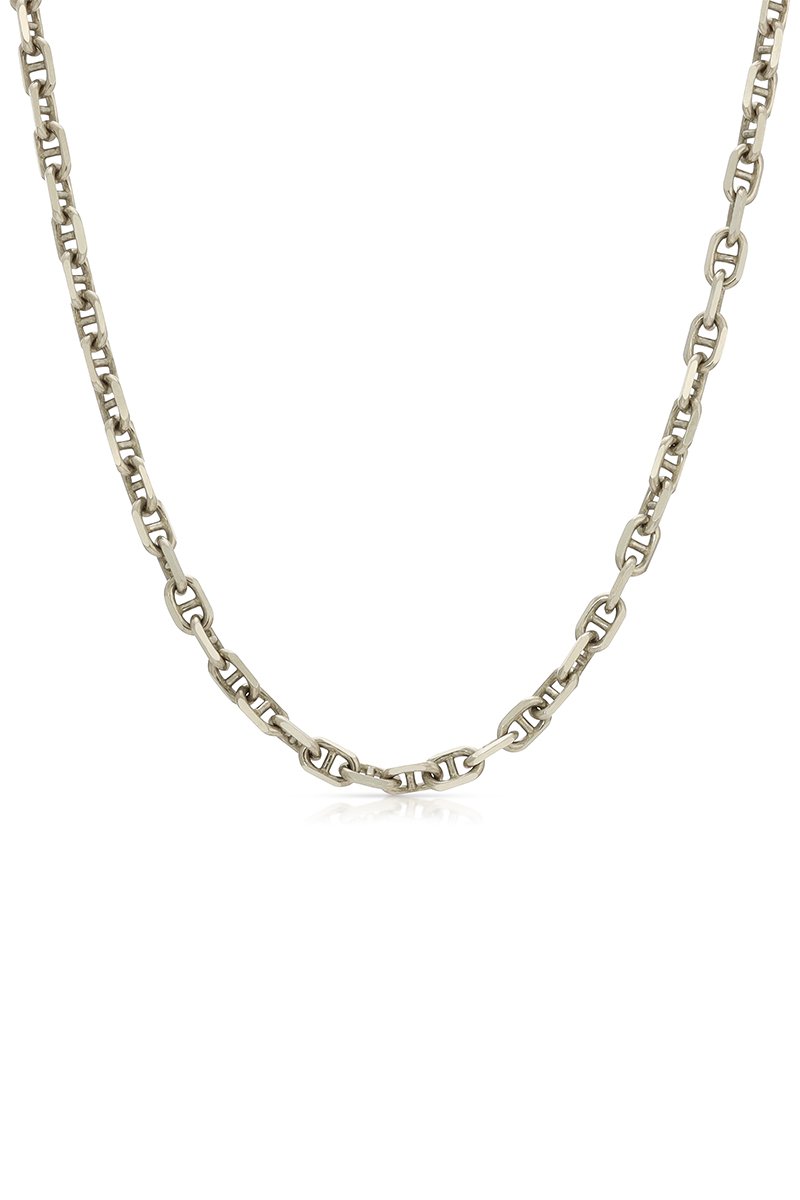 Men's Kevin Sterling Silver Chain Necklace NAiiA