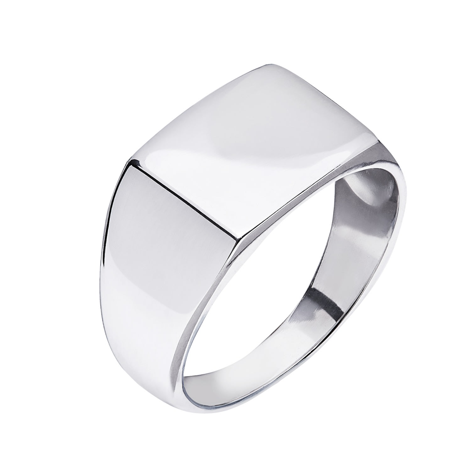 Mens Signet Ring In Sterling Silver Kaizarin
