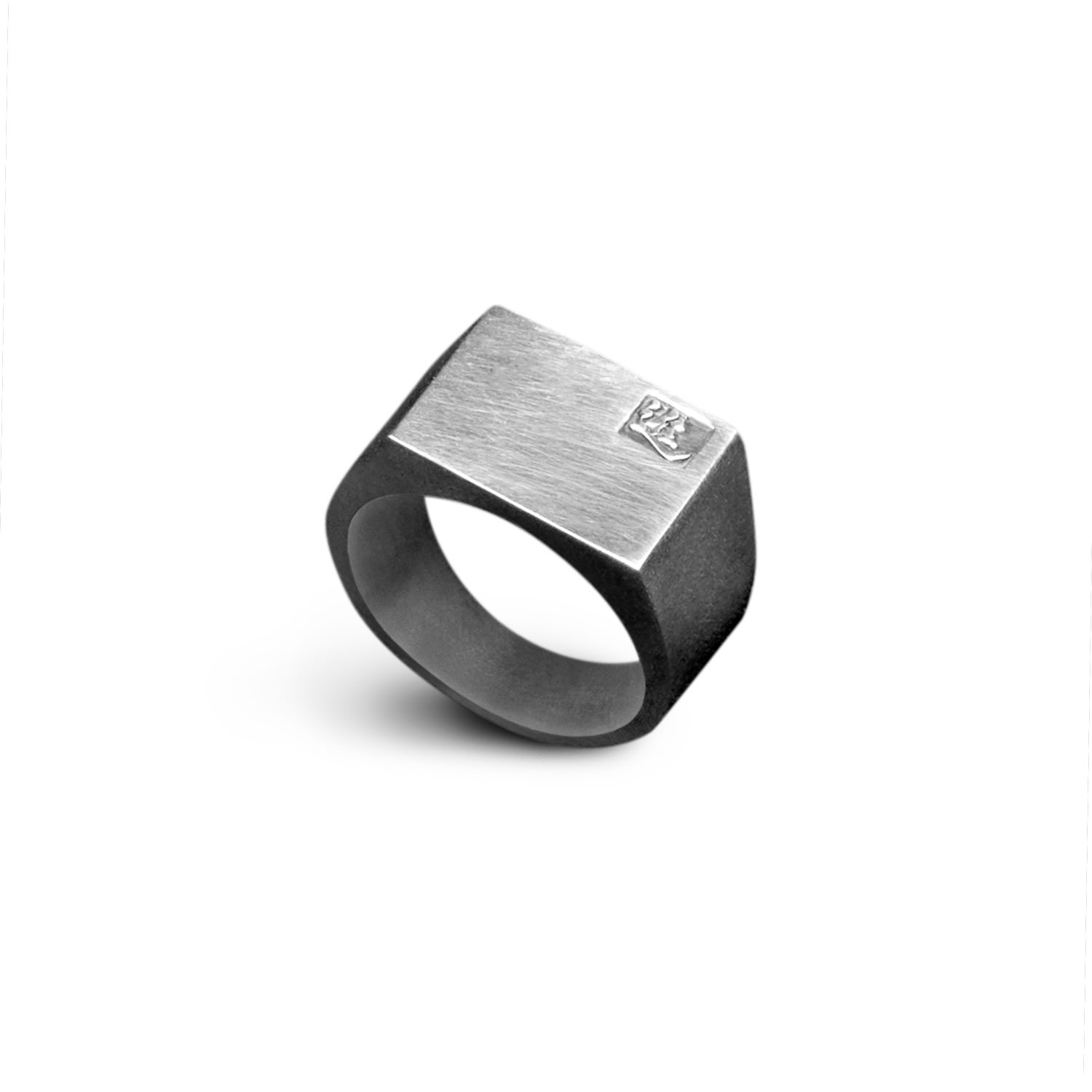 Men's Silver Ascend Signet Ring LOUPN