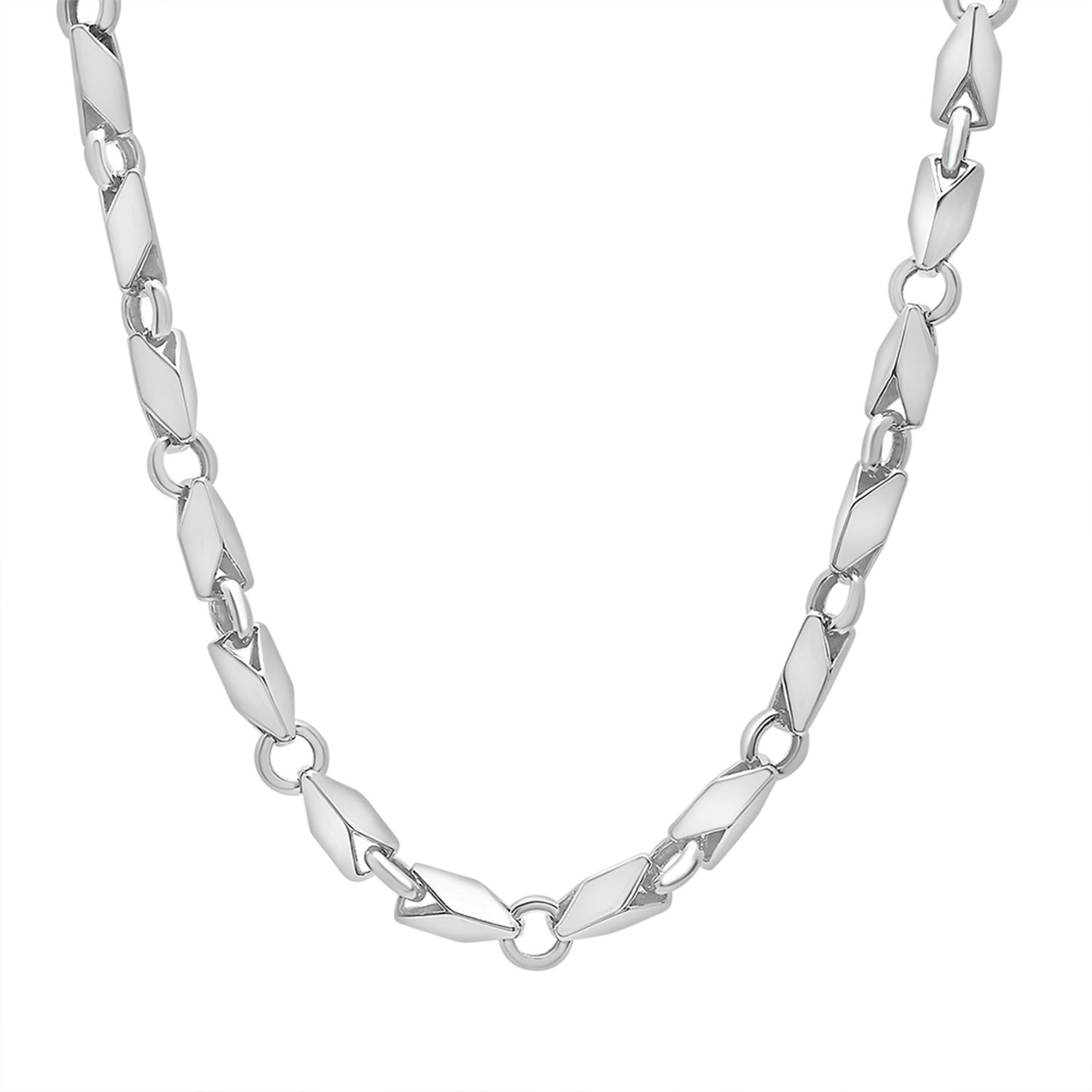 Men's Silver Chain Necklace Miki & Jane