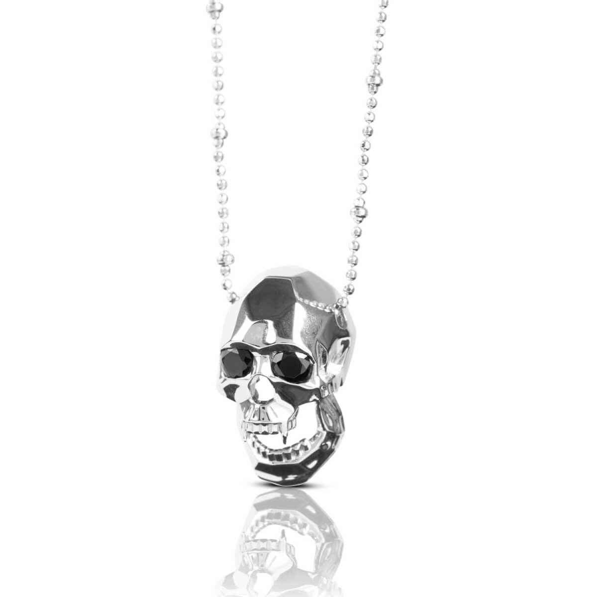 Men's Vampire Skull Pendant Silver Kasun