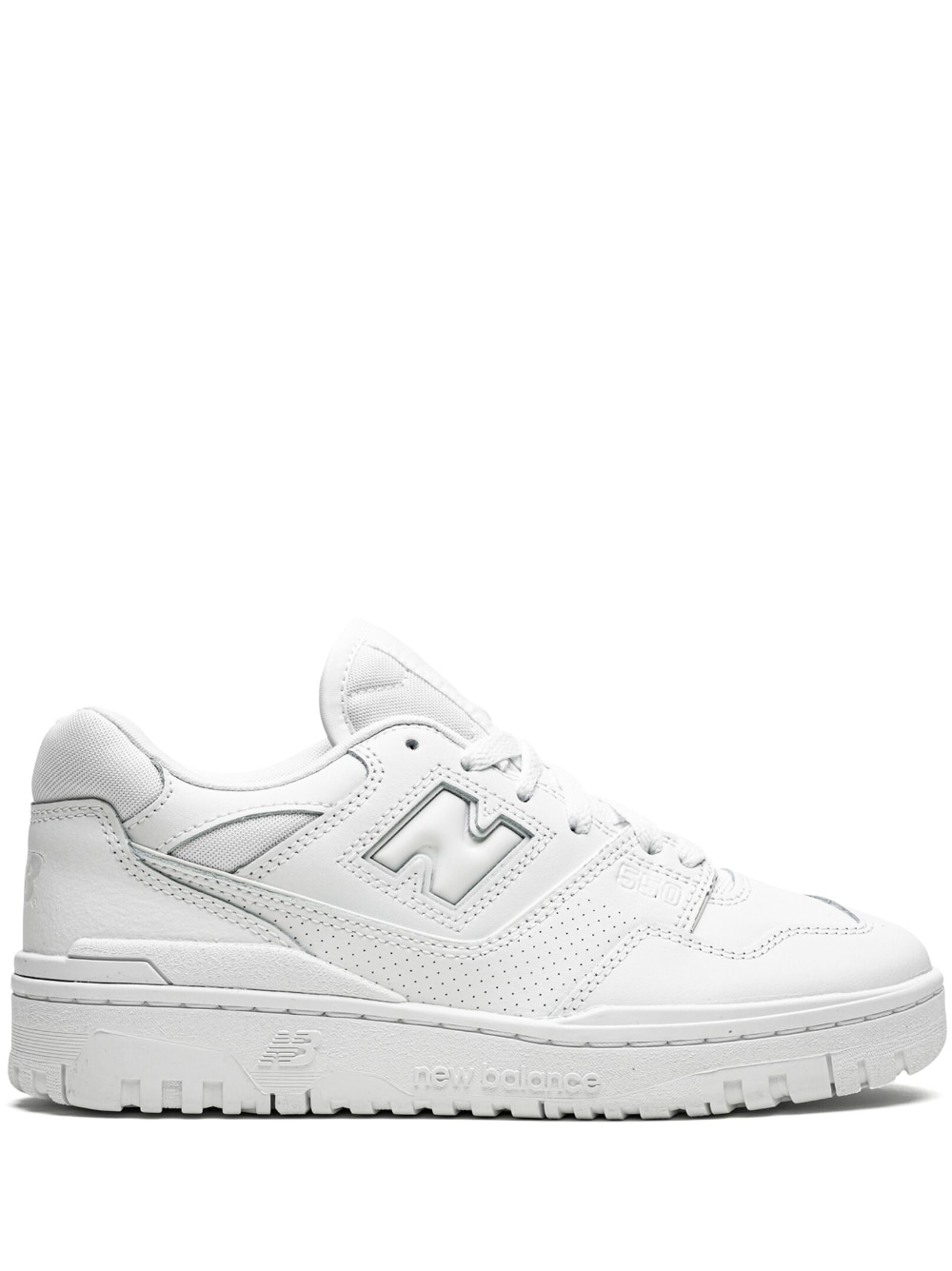 New Balance 550 "Triple White" low-top sneakers