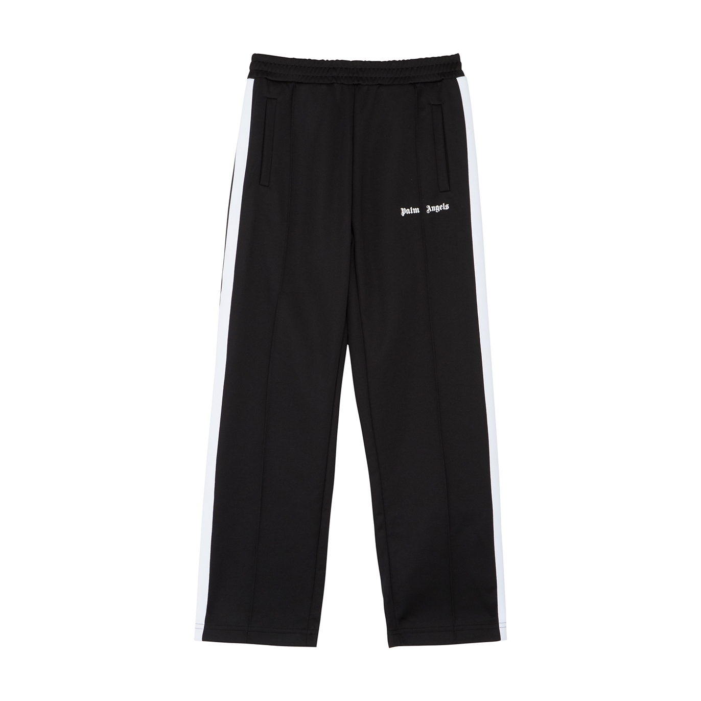 Palm Angels Kids Black Striped Jersey Track Pants (12 Years)