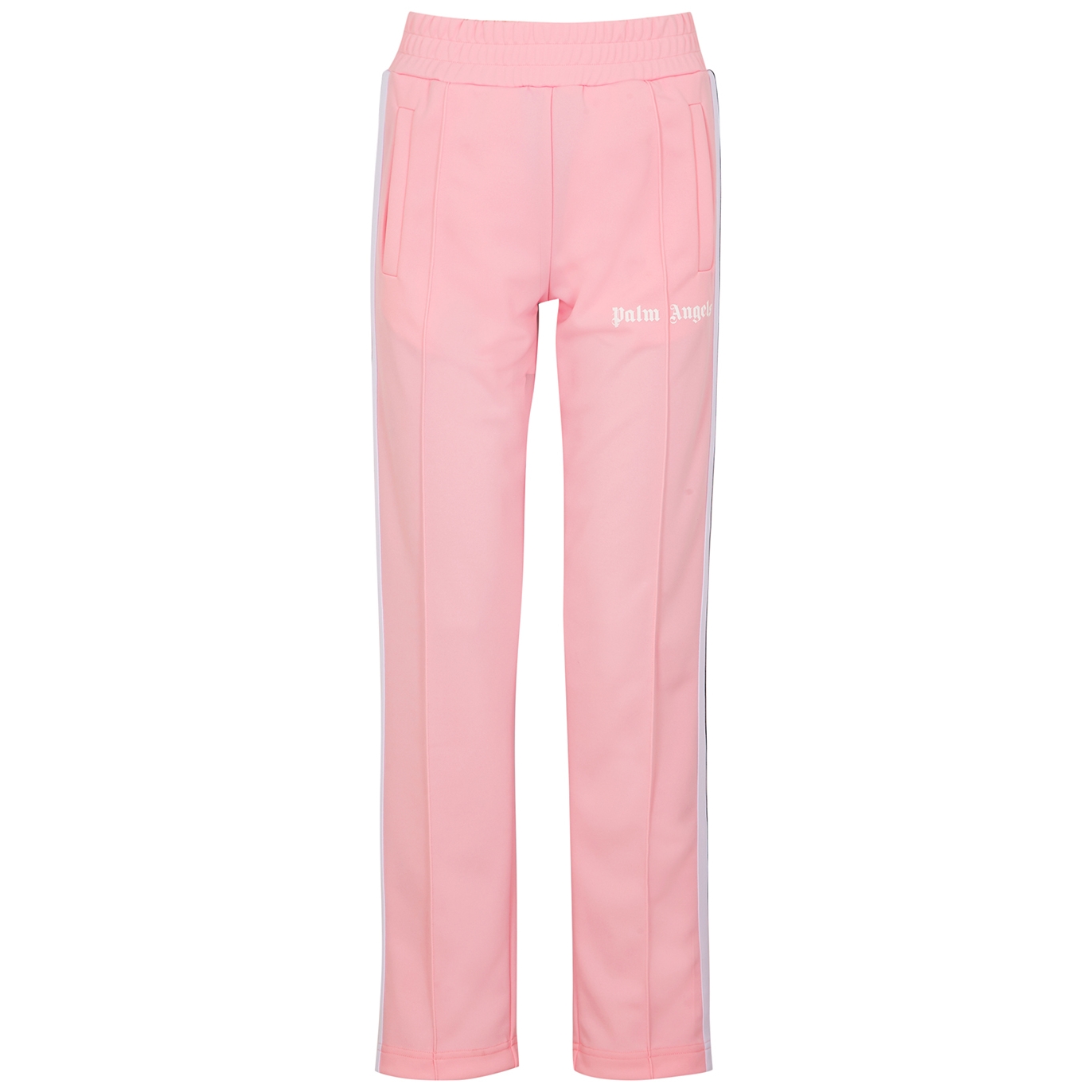 Palm Angels Pink Striped Jersey Track Pants - Light Pink - L