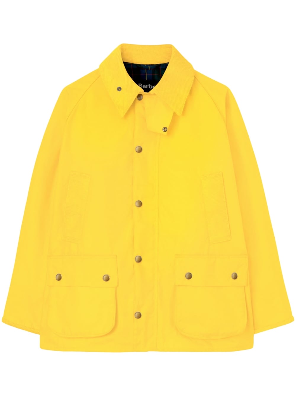 Palm Angels x Barbour Bedale waxed coat - Yellow
