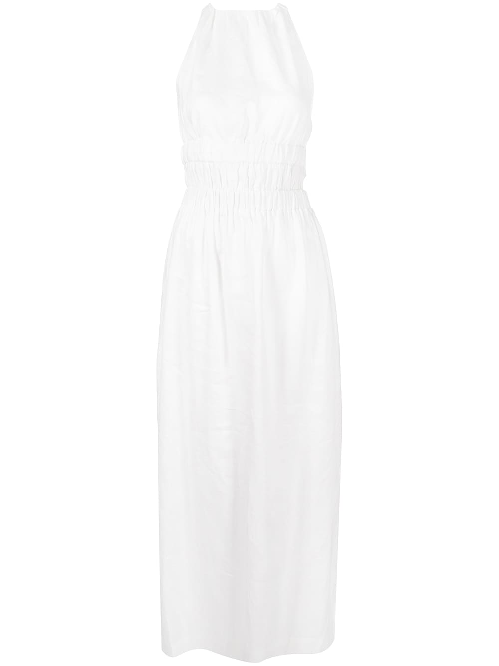 SIR. Vilma crossover-detail dress - White