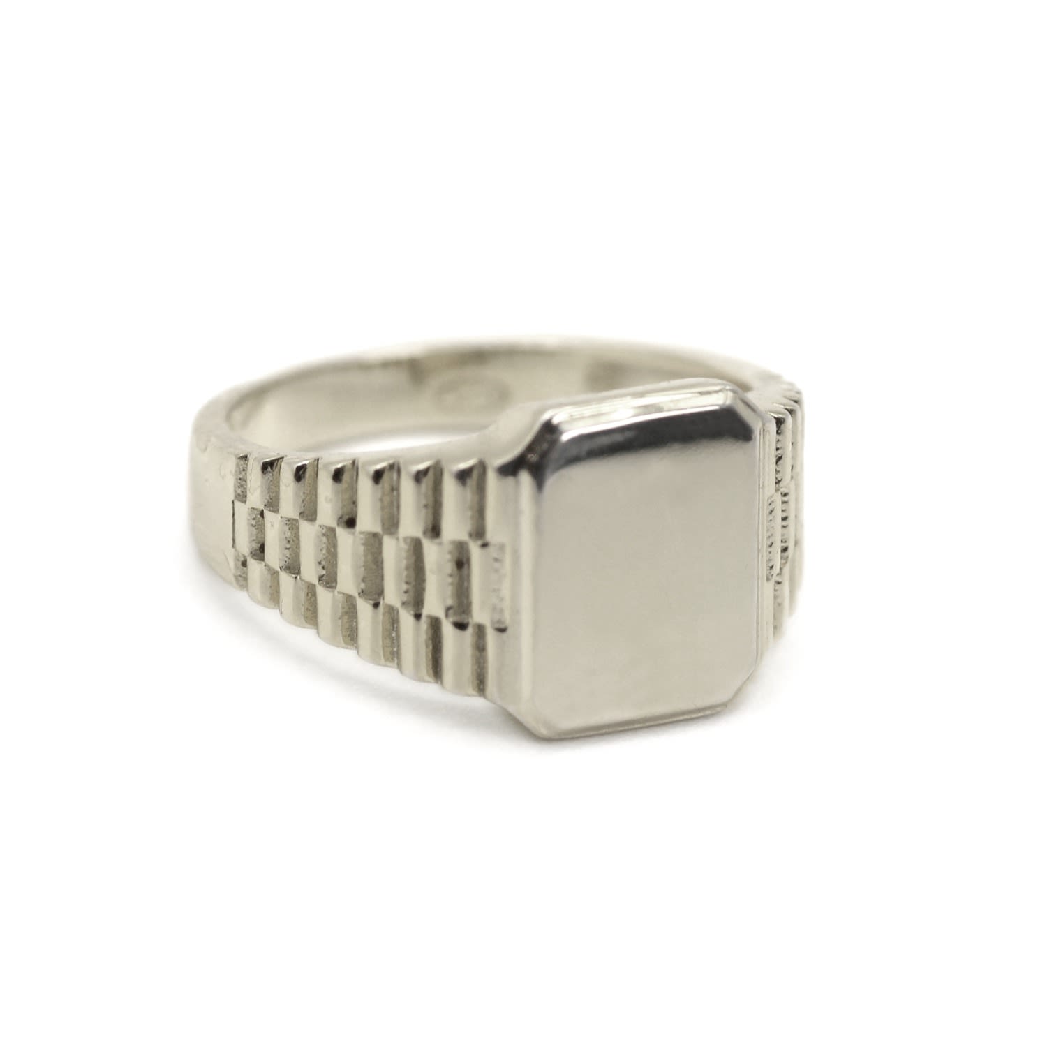 Silver Men's Signet Ring VicStoneNYC Fine Jewelry