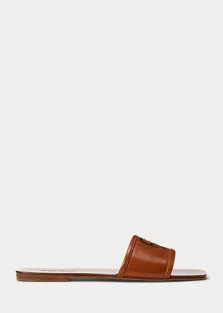 spring fashion Ralph Lauren Collection https://www.ralphlauren.co.uk/en/andela-burnished-calfskin-slide-sandal-636830.html?pdpR=y&utm_source=affiliate Andela Burnished Calfskin Slide Sandal Save to Wishlist £370.00