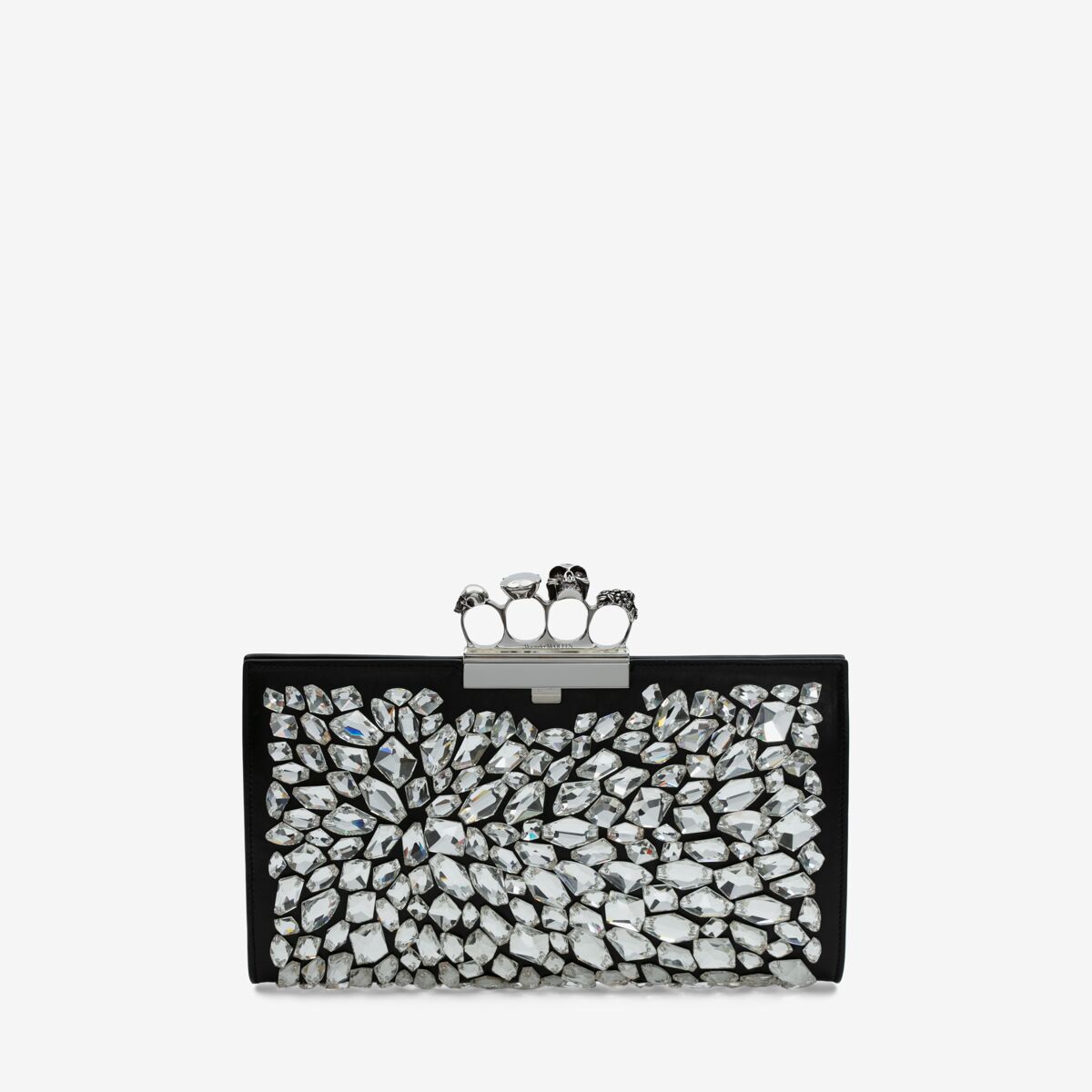 ALEXANDER MCQUEEN - Jewelled Flat Pouch - Item 570582DYTBH1000