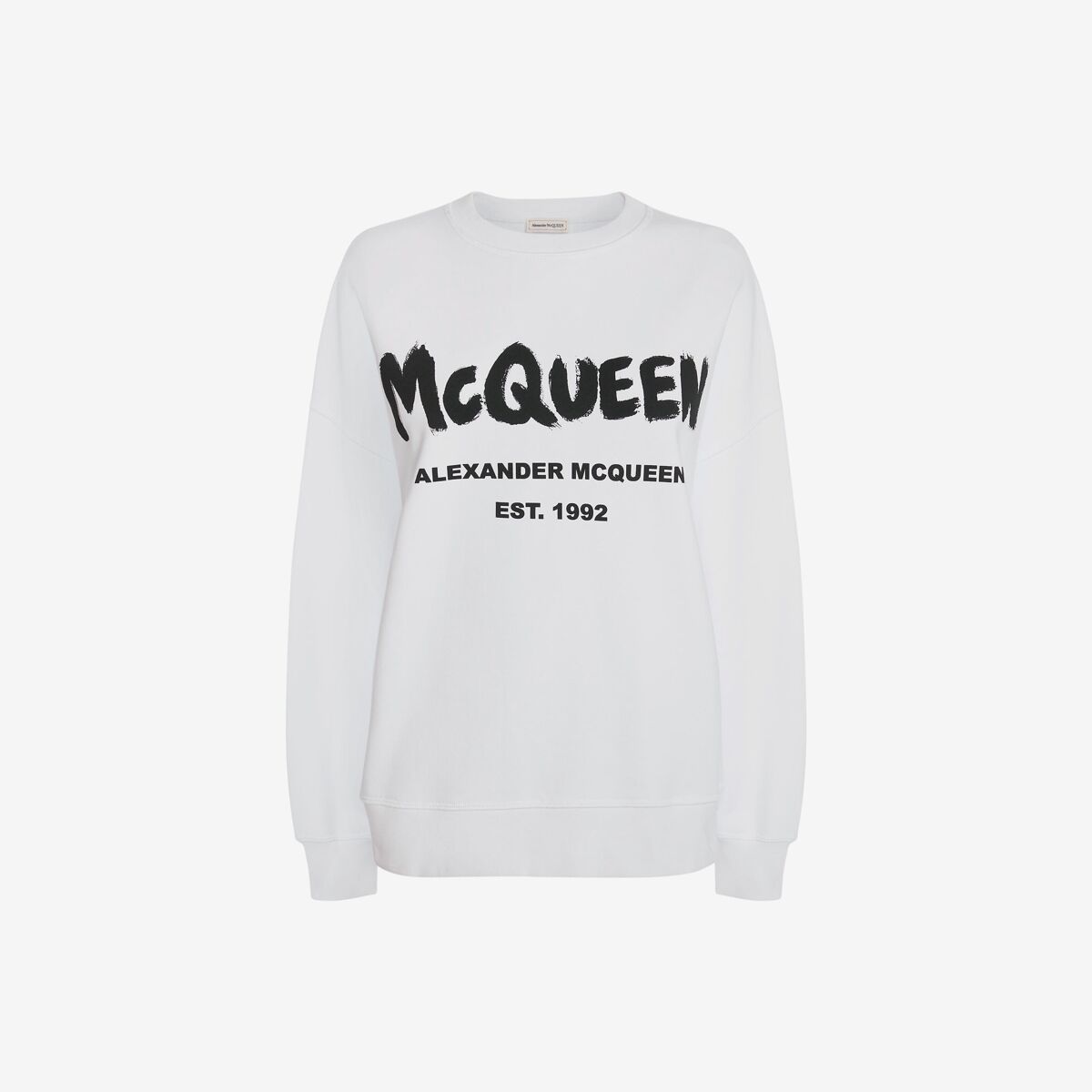 ALEXANDER MCQUEEN - Mc Queen Graffiti Sweatshirt - Item 659975QZAD50909