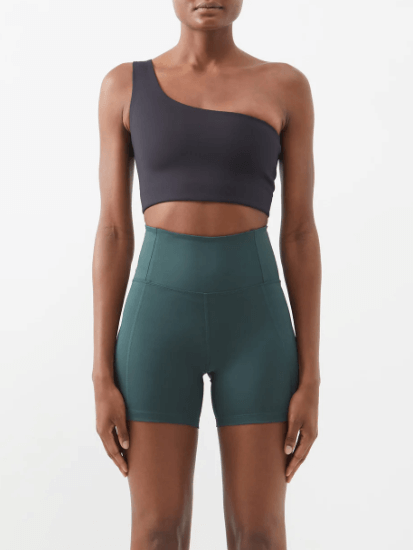 GIRLFRIEND COLLECTIVE Bianca one-shoulder low-impact sports bra £35