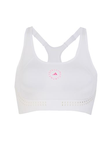 Adidas By Stella Mccartney Woman Top White Size 38 B Recycled polyester, Elastane