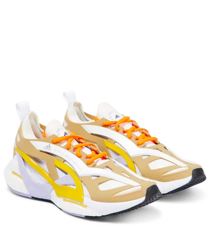 adidas by Stella McCartney Solarglide Shoes - Beige, Women's Running