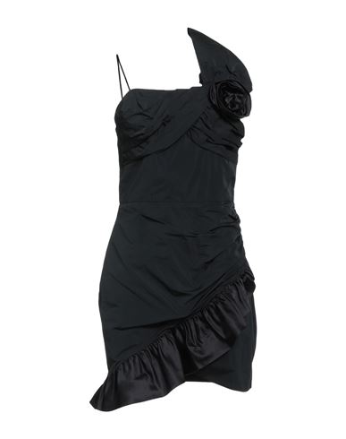 Alessandra Rich Woman Short dress Black Size 2 Polyester, Silk