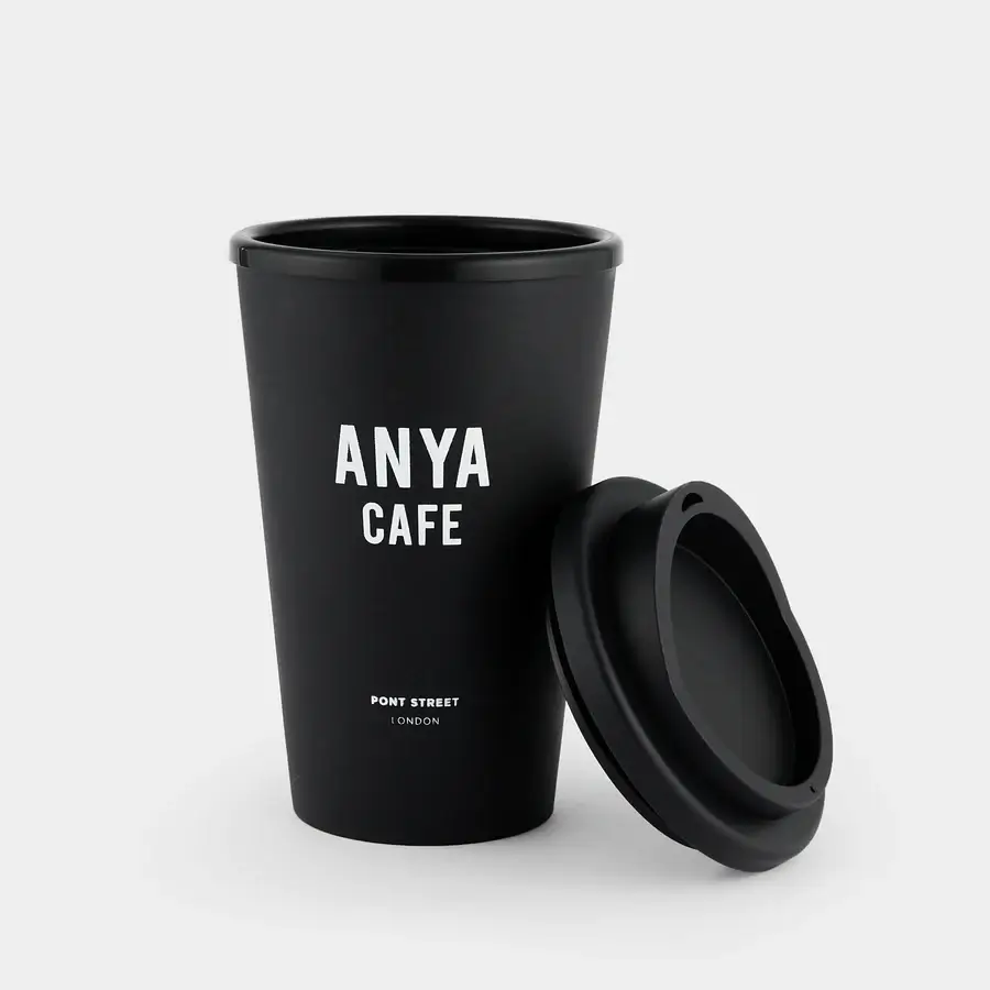 anya hindmarch Eyes Coffee Cup Recycled Plastic in Black £25.00