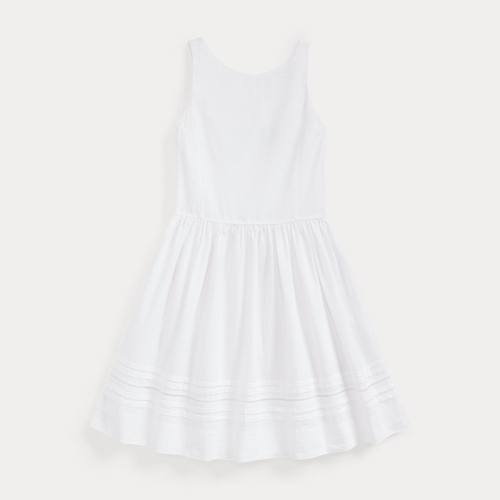 Cotton Seersucker Dress