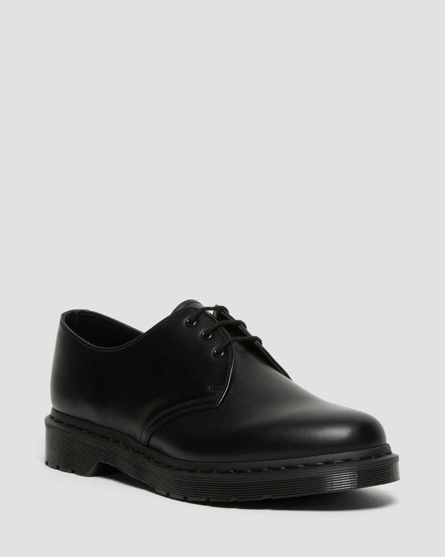 Dr. Martens Men's Leather 1461 Mono Smooth Oxford Shoes in Black, Size: 9.5