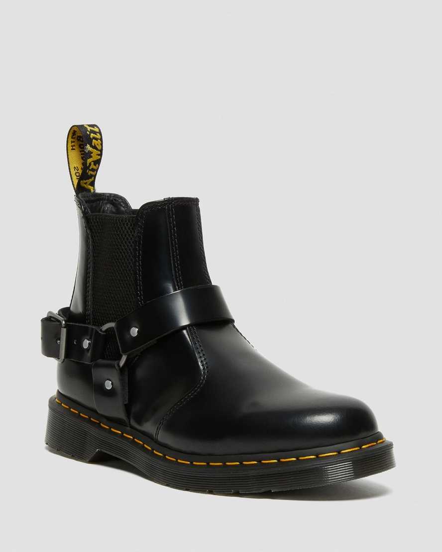 Dr. Martens Men's Wincox Boots in Black, Size: 13