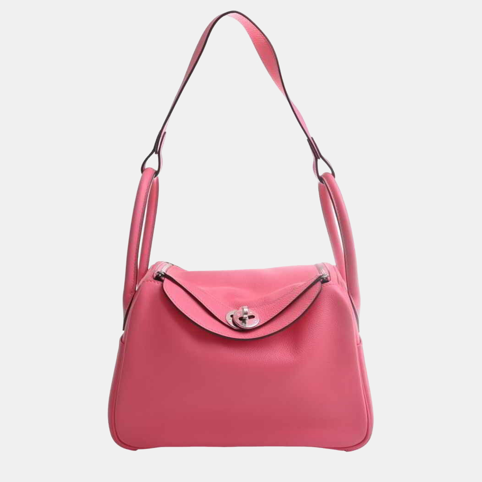 Hermes Evercolor Lindy 26 Handbag 073430CK Pink
