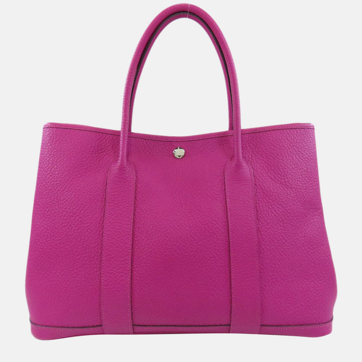 Hermes Garden PM Rose Purple Tote Bag Country Women's