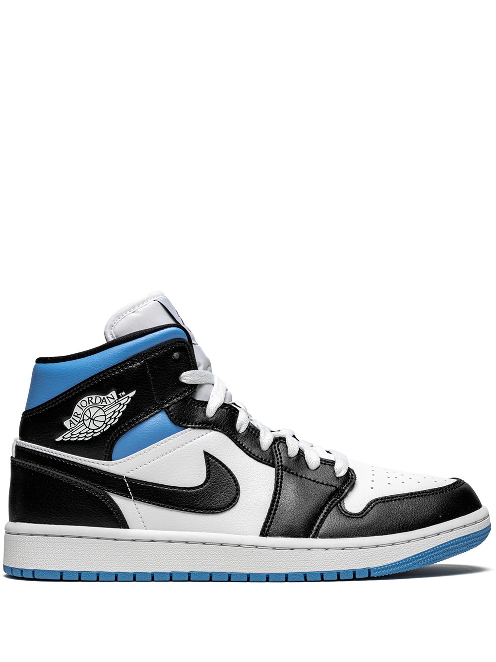 Jordan Air Jordan 1 Mid "Black/White/University Blue" sneakers