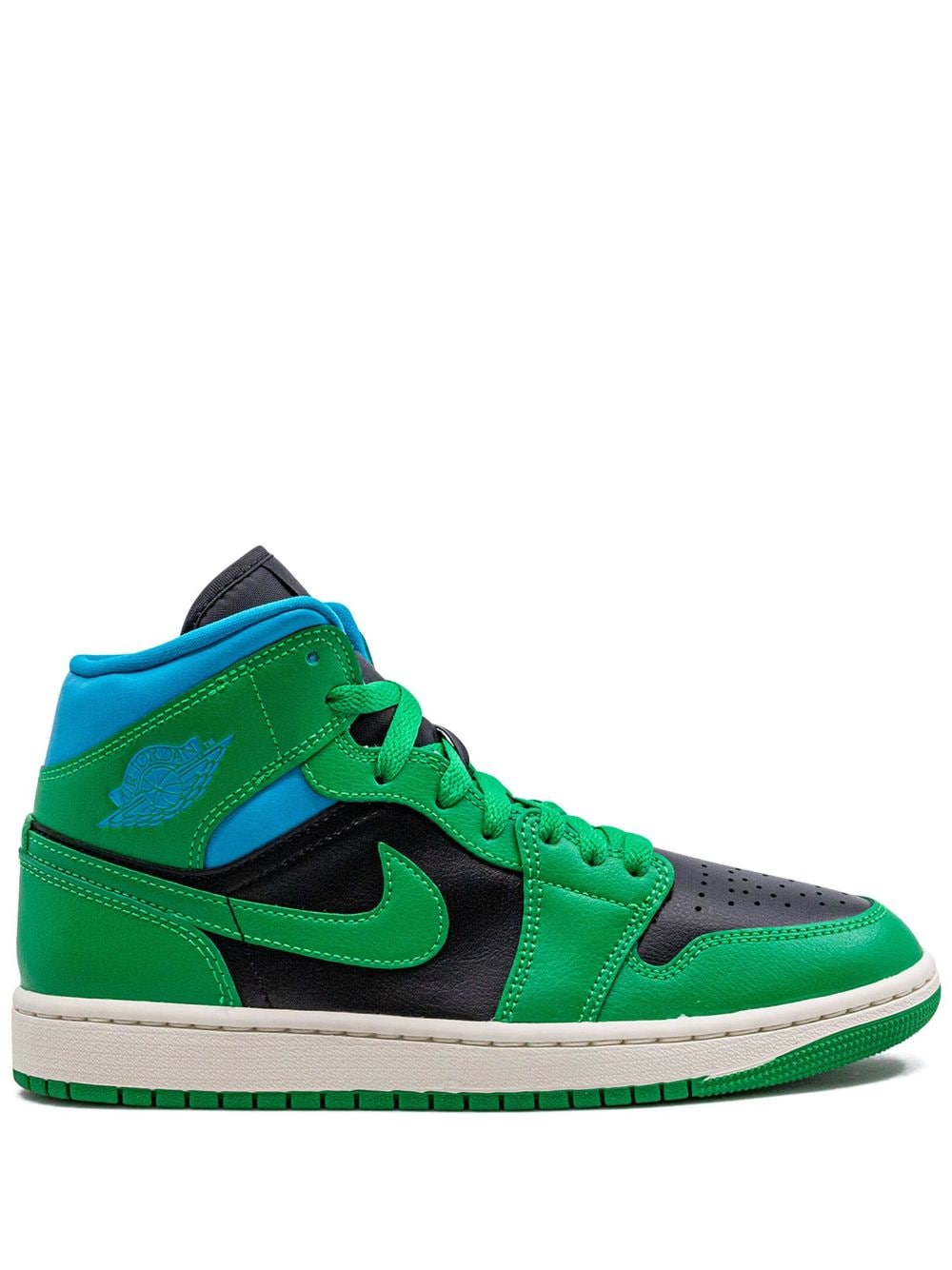 Jordan Air Jordan 1 Mid "Lucky Green/Aquatone" sneakers - Black